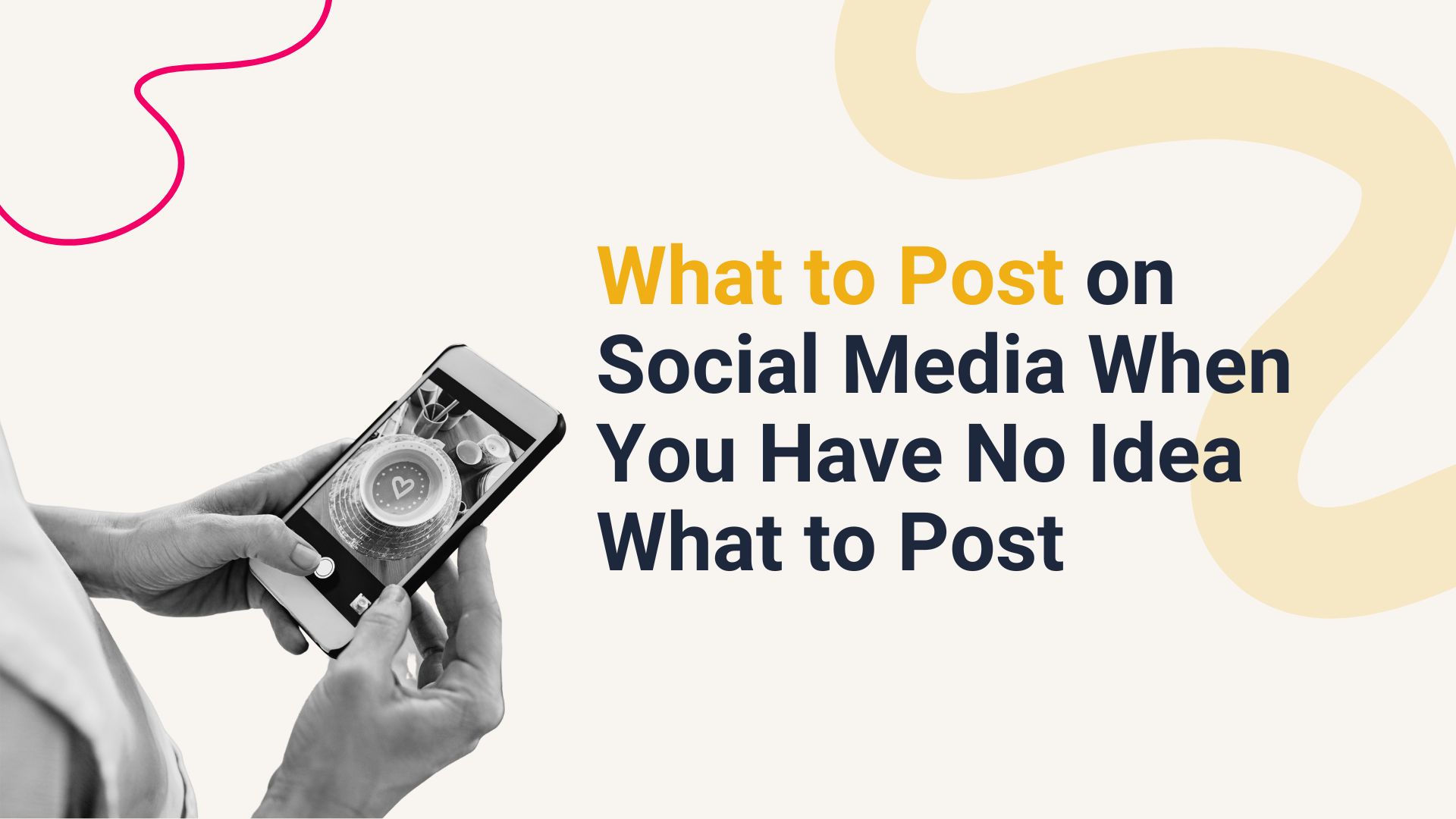 What to post on social media