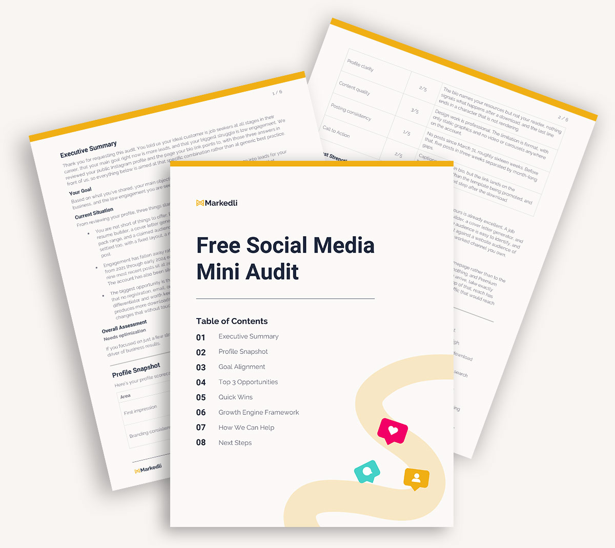 Free social media mini audit
