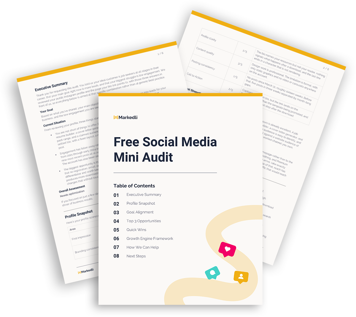 Free social media mini audit
