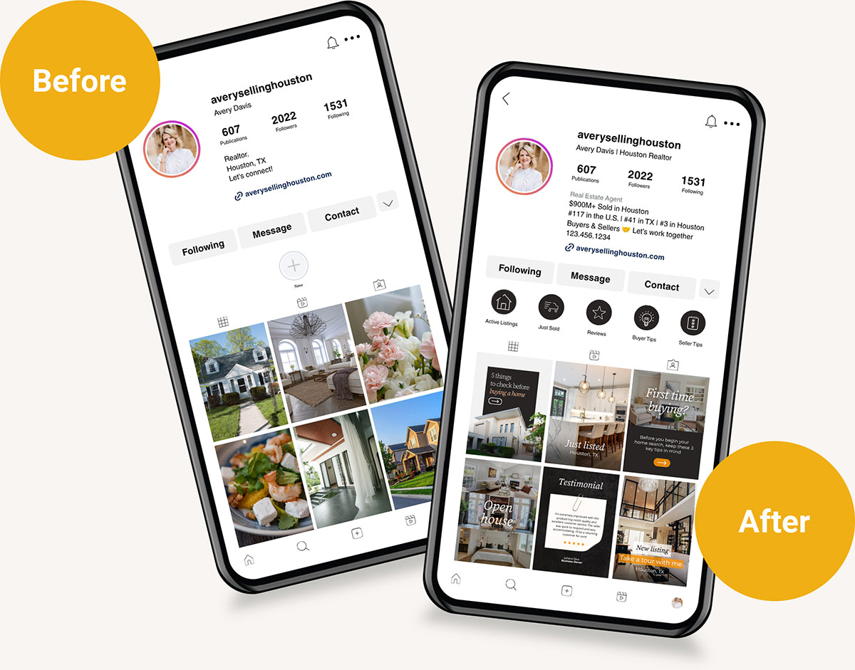 Instagram makeover