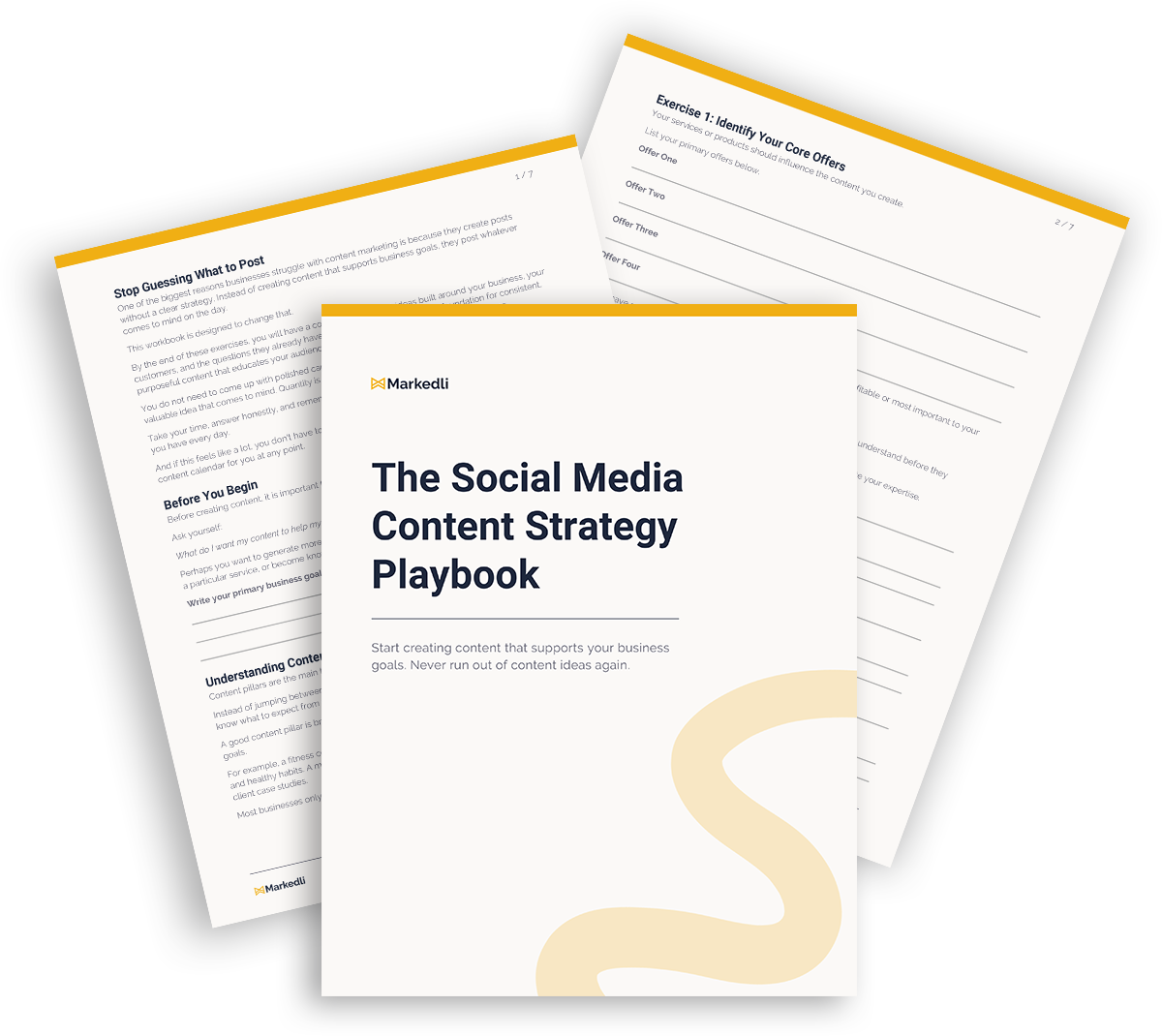 Social media content strategy workbook